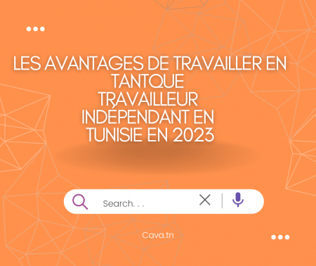 Les avantages de travailler en tant que travailleur indépendant en Tunisie en 2023