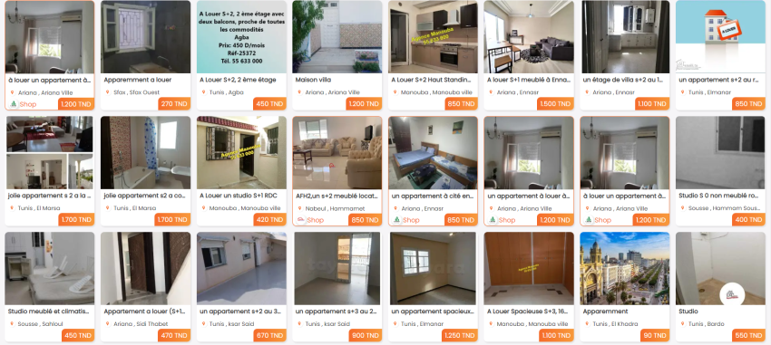 Appartement à louer en Tunisie en 2023 : Le Guide Complet avec cava.tn